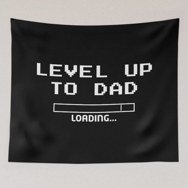 Item preview,  Level Up To Dad Retro First Fathers Day Gift for a Gaming Dad designed and sold by SaavedraDesign.