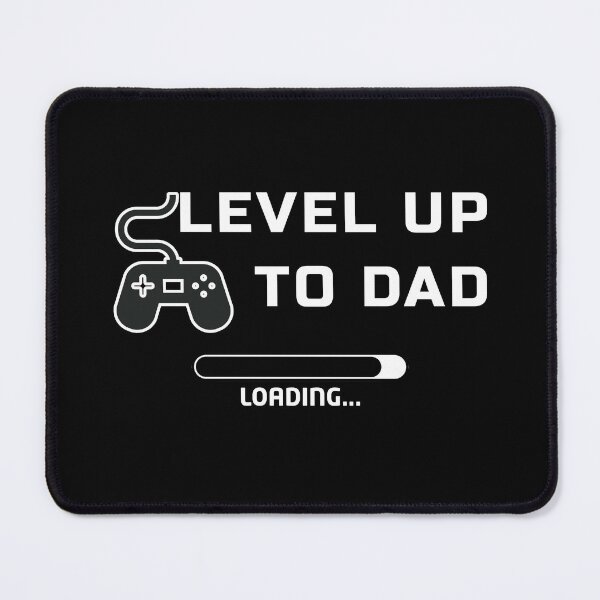Item preview, First Fathers Day Gift Funny Tshirt Level Up To Dad for Gamer Daddy designed and sold by SaavedraDesign.