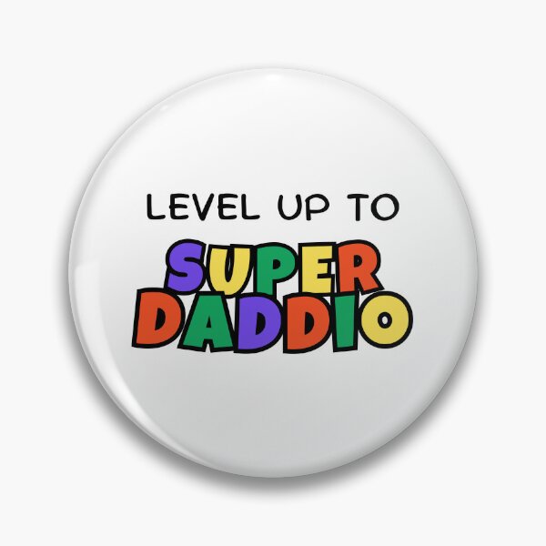 Item preview, Super Daddio Funny First Fathers Day Gift for Gamer Daddy designed and sold by SaavedraDesign.