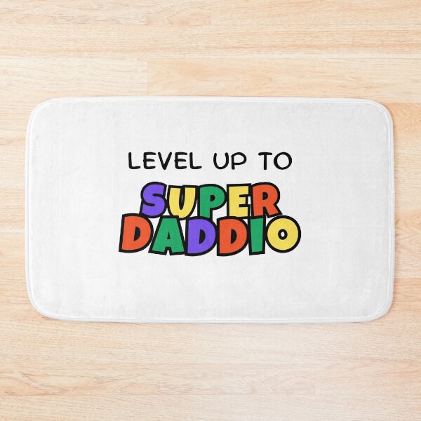 Item preview, Super Daddio Funny First Fathers Day Gift for Gamer Daddy designed and sold by SaavedraDesign.