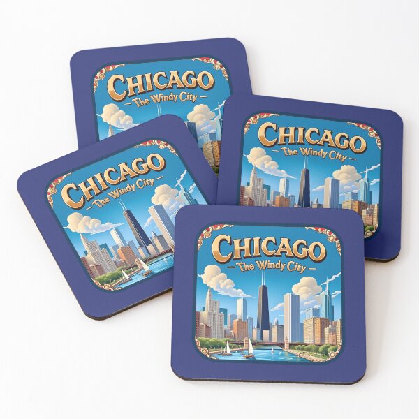 Item preview, Chicago, The Windy City designed and sold by Rue Market.
