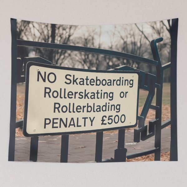 Item preview, Skate Dreams Crushed in old English Park - dePace' designed and sold by mrpropcake.