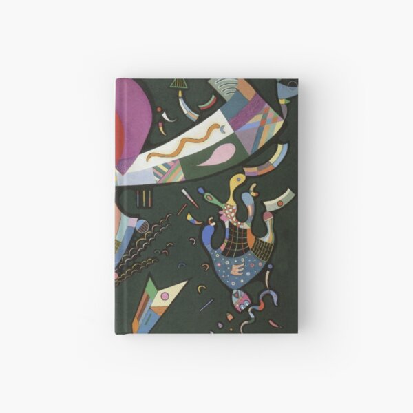 Item preview, Around the Circle – Wassily Kandinsky, 1940 | Cosmic Harmony in Motion designed and sold by WebCraftDesign.