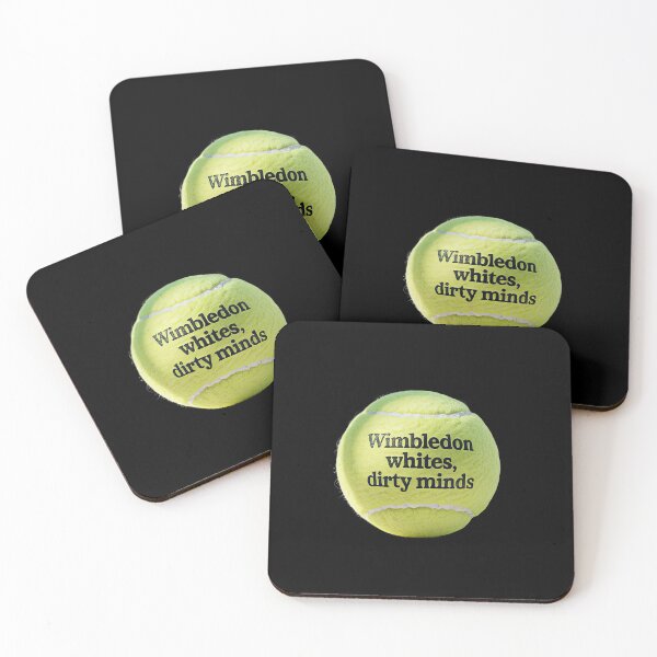 Item preview, Wimbledon whites, dirty minds designed and sold by emaga.