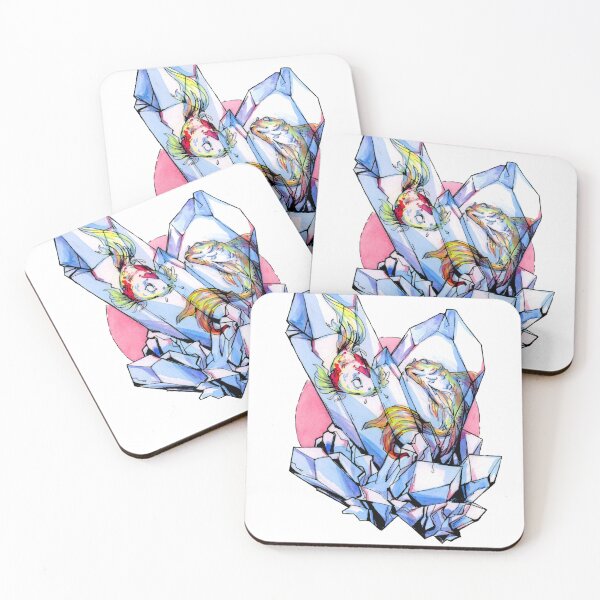 Item preview, Crystal Fish Blue designed and sold by Helabella Art.
