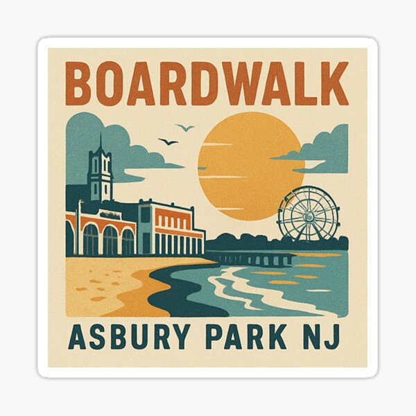 Item preview, Asbury Park NJ - Broadwalk Dreams designed and sold by AndrewMike.
