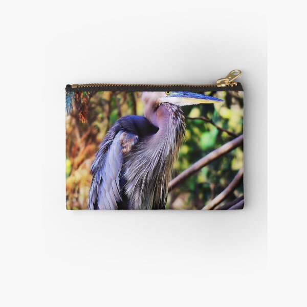 Item preview, Portrait of Great Blue Heron on Tree Branch designed and sold by TheAnimalZ00.
