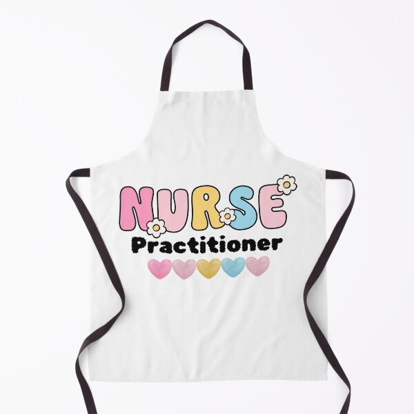 Item preview, Nurse practitioner cute design with flowers and hearts designed and sold by ClickATee Store .