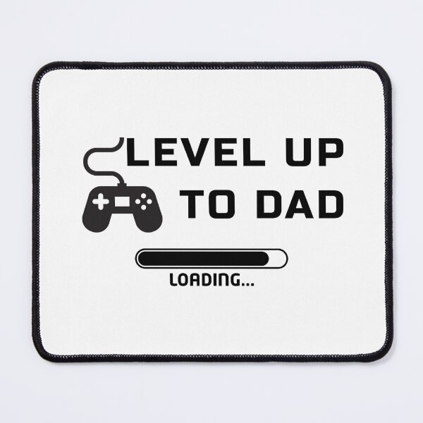 Item preview, Happy Fathers Day Gift Level Up To Dad for Gamer Dad designed and sold by SaavedraDesign.
