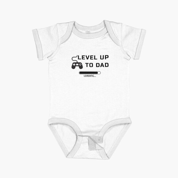 Item preview, Happy Fathers Day Gift Level Up To Dad for Gamer Dad designed and sold by SaavedraDesign.