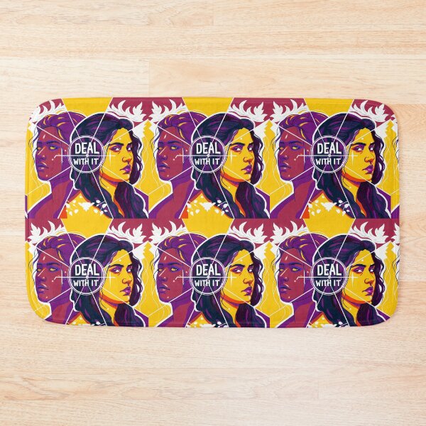 Item preview, Stylized Portraits with "Deal With It" Text designed and sold by ART ATTACK ZONE.