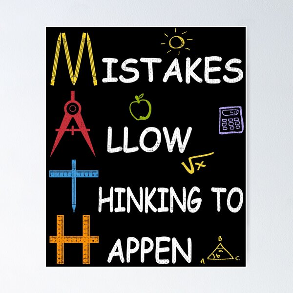 Funny Math Teacher Posters for Sale | Redbubble