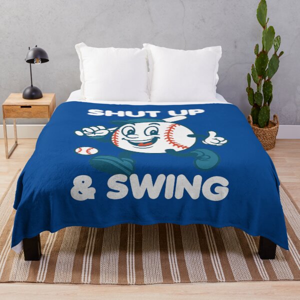 Item preview, Shut Up and Swing Funny Baseball Mascot #4 designed and sold by SalahBlt.