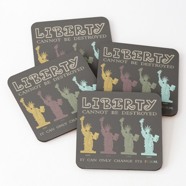 Item preview, Liberty Cannot Be Destroyed - Statue Of Liberty Oxidation Process designed and sold by Tim Veiga.