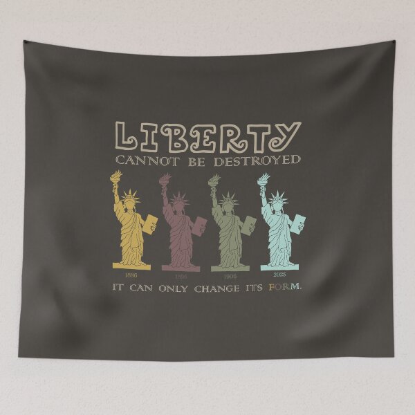 Item preview, Liberty Cannot Be Destroyed - Statue Of Liberty Oxidation Process designed and sold by Tim Veiga.