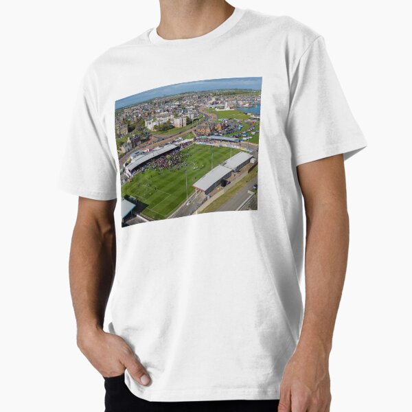Item preview, Gayfield, Arbroath FC celebrate winning the league 2025! designed and sold by David's Drone Pictures.