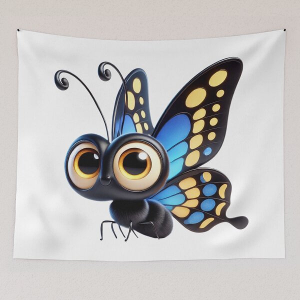 Item preview, Adorable Black Swallowtail Butterfly designed and sold by Sillytoe.