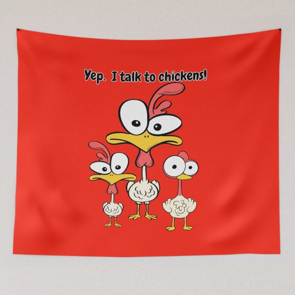 Item preview, Chickens! designed and sold by Rue Design Company.