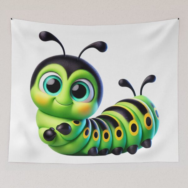 Item preview, Adorable Black Swallowtail Caterpillar designed and sold by Sillytoe.