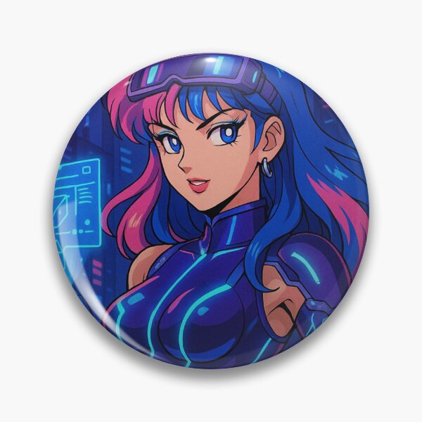 Item preview, Neon Future Anime Beauty designed and sold by JonelleTshirts.