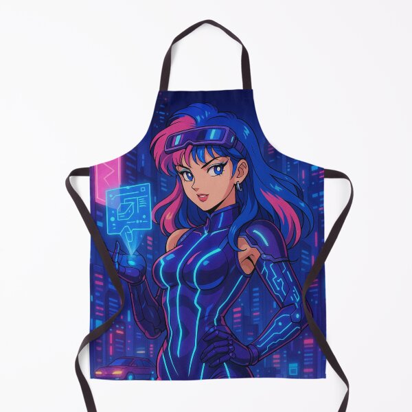 Item preview, Neon Future Anime Beauty designed and sold by JonelleTshirts.