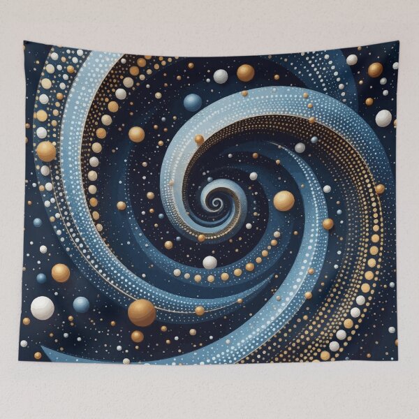 Item preview, Colorful Abstract Fibonacci Art 186 designed and sold by Vicky Brago-Mitchell®.
