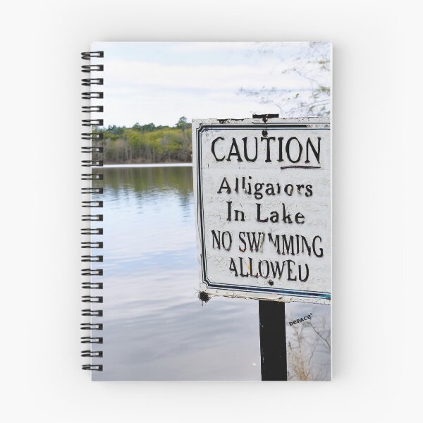 Item preview, No Swimming Unless You Fancy Alligators for Company - dePace' designed and sold by mrpropcake.