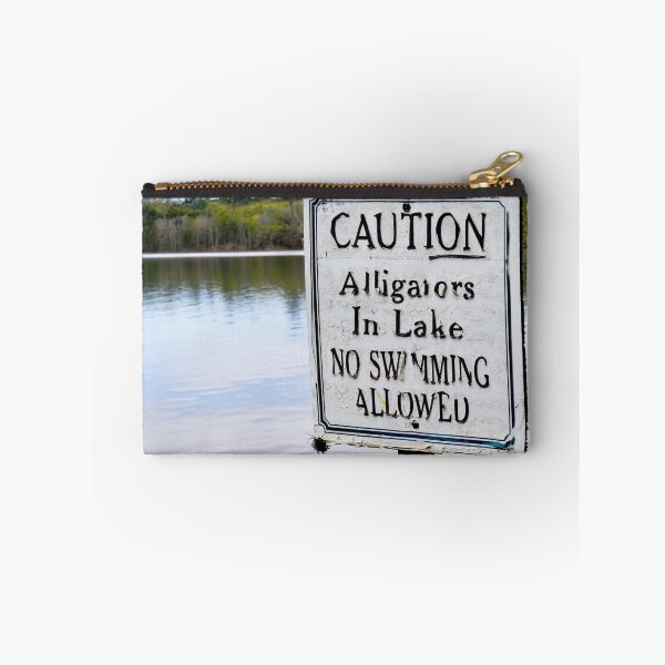 Item preview, No Swimming Unless You Fancy Alligators for Company - dePace' designed and sold by mrpropcake.