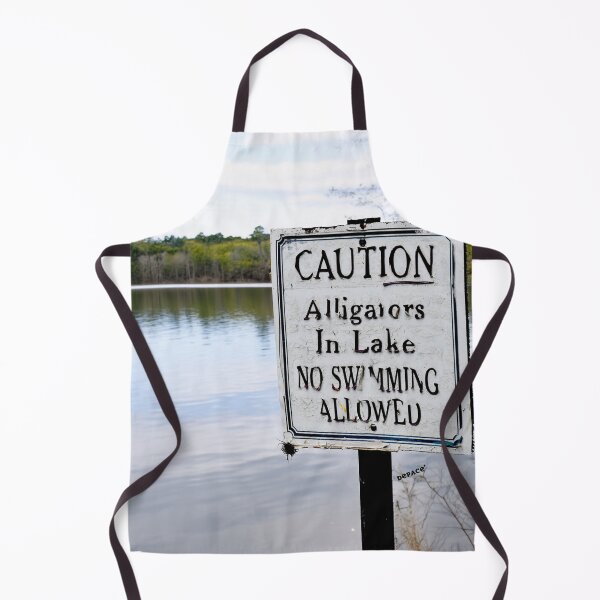 Item preview, No Swimming Unless You Fancy Alligators for Company - dePace' designed and sold by mrpropcake.