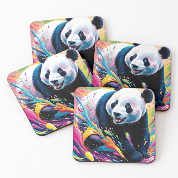 Item preview, Watercolor Panda designed and sold by GOLDENGARDENART.