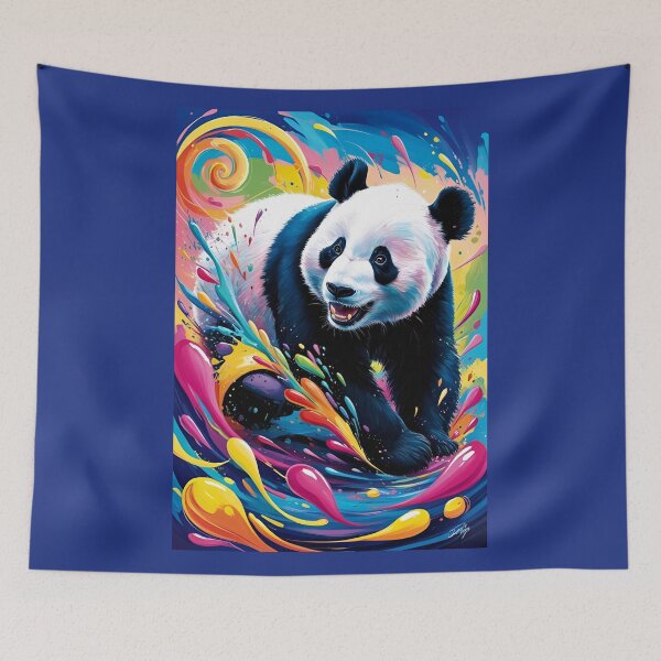 Item preview, Watercolor Panda designed and sold by GOLDENGARDENART.
