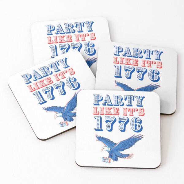 Aperçu de l'œuvre Faites la fête comme en 1776 créée et vendue par Lucid Laundry Street.