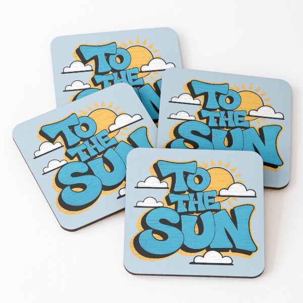 Item preview, To The Sun Spray Paint Writing Positive Energy designed and sold by SurrealArtSzysz.