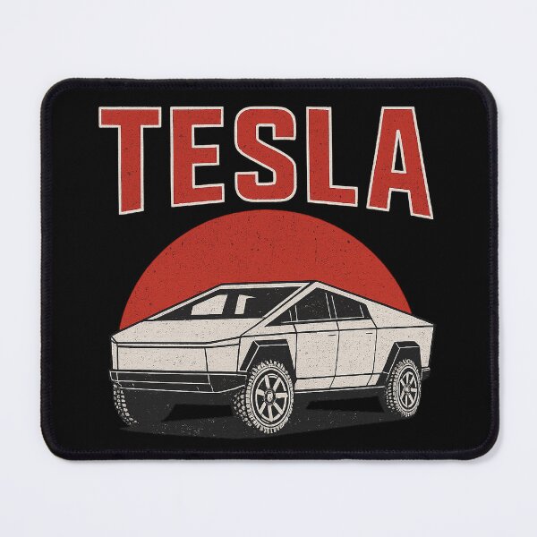 Item preview, Retro Tesla Cybertruck Fan Art Design designed and sold by Urban Nomad.