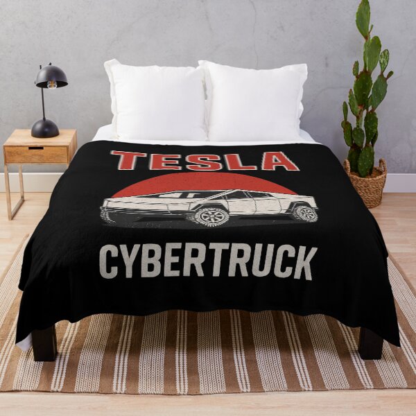 Item preview, Retro Tesla Cybertruck Fan Art Design designed and sold by Urban Nomad.