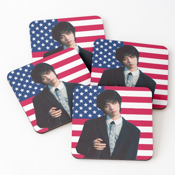 Item preview, Taesan US Flag Han Taesan BOYNEXTDOOR designed and sold by Dev M.
