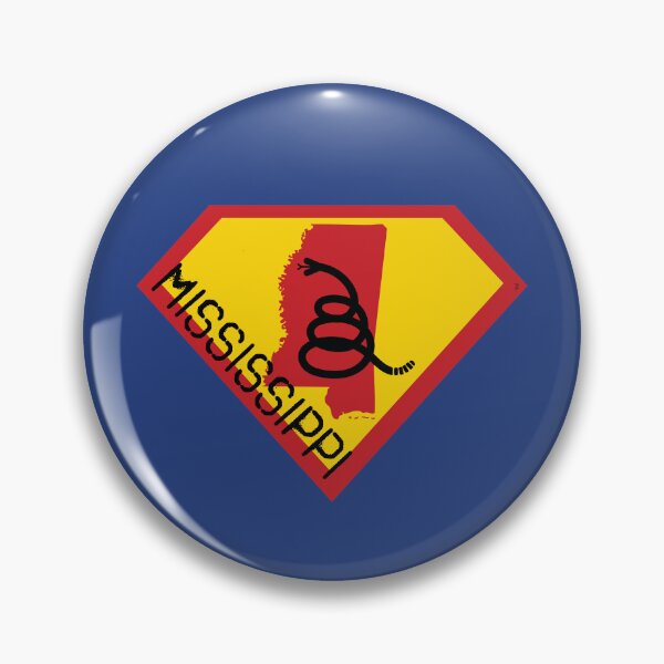 Item preview, MISSISSIPPIAN SHIELD - Freedom Is The Superpower - Modern Gadsden Snake Flag - Dont Tread On Me SUPERHERO MISSISSIPPI spellout design designed and sold by pelagio.