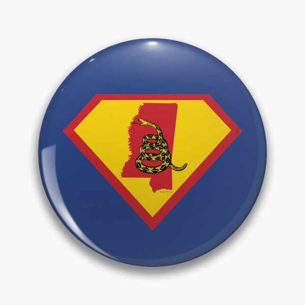 Item preview, MISSISSIPPIAN SHIELD - Freedom Is The Superpower -  Gadsden Snake Flag - Dont Tread On Me SUPERHERO MISSISSIPPI  design designed and sold by pelagio.