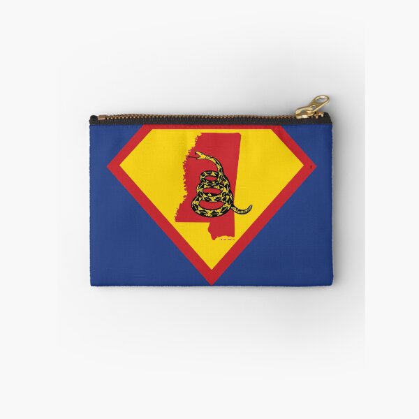 Item preview, MISSISSIPPIAN SHIELD - Freedom Is The Superpower -  Gadsden Snake Flag - Dont Tread On Me SUPERHERO MISSISSIPPI  design designed and sold by pelagio.
