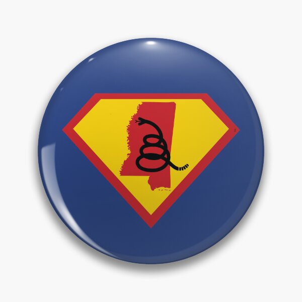 Item preview, MISSISSIPPIAN  SHIELD - Freedom Is The Superpower - Modern Gadsden Snake Flag - Dont Tread On Me SUPERHERO MISSISSIPPI  design designed and sold by pelagio.