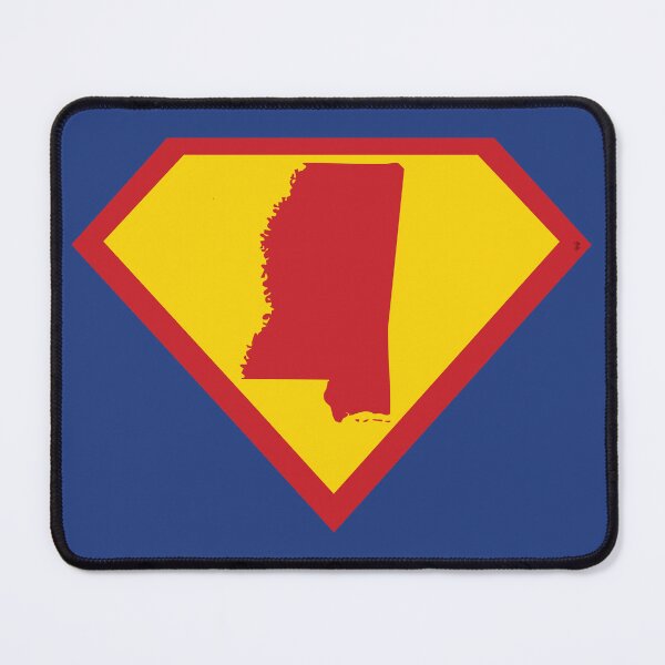 Item preview, MISSISSIPPIAN SHIELD - Freedom Is The Superpower -   SUPERHERO MISSISSIPPI  design designed and sold by pelagio.