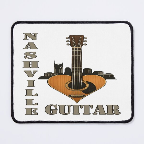 Item preview, Heartstrings of Nashville – A Music City Guitar Tribute designed and sold by Globalcitytees.