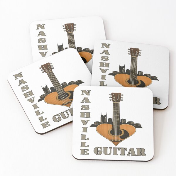 Item preview, Heartstrings of Nashville – A Music City Guitar Tribute designed and sold by Globalcitytees.