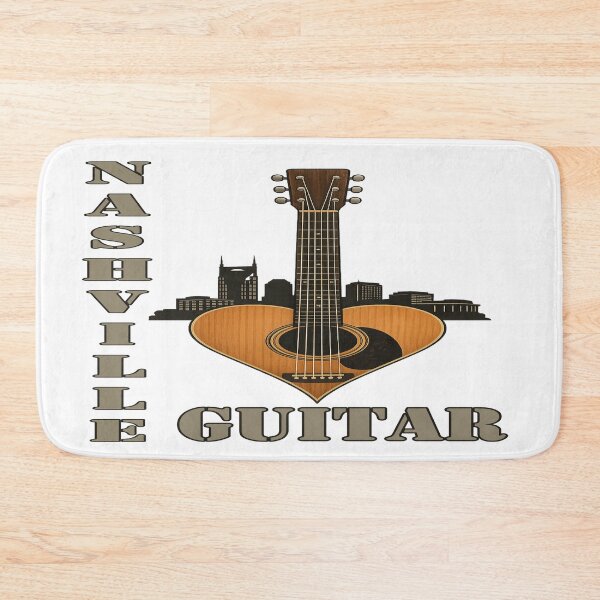 Item preview, Heartstrings of Nashville – A Music City Guitar Tribute designed and sold by Globalcitytees.