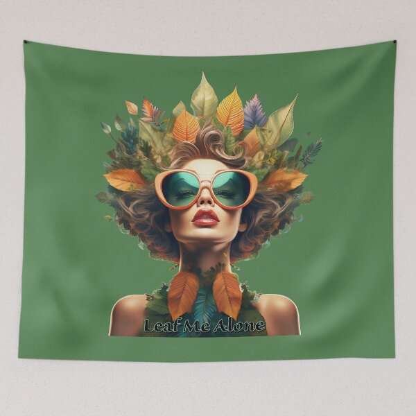 Item preview, Leaf Me Alone – I’m a Plant Mom Now Tee designed and sold by JumWow.