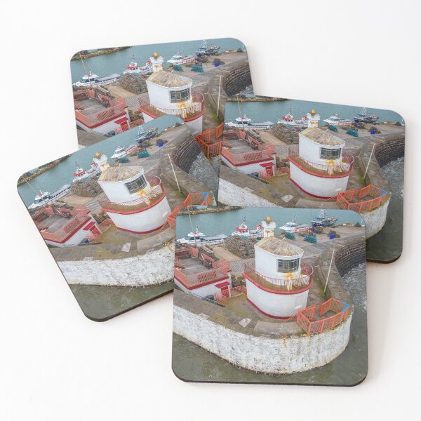 Item preview, Arbroath Harbour Lighthouse & Fog Horn designed and sold by David's Drone Pictures.
