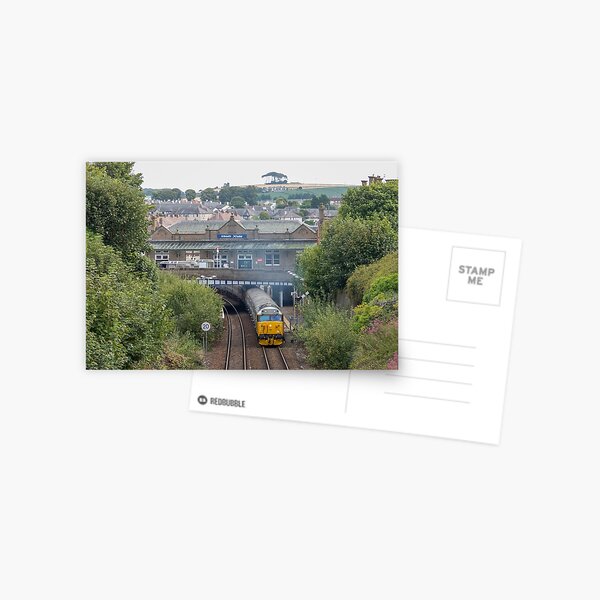 Item preview, The Grampian Highlander Rail Tour passes Arbroath designed and sold by David's Drone Pictures.