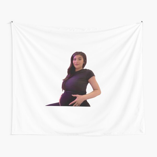 Aperçu de l'œuvre kylie enceinte - prochaine chose que je savais que j'étais enceinte meme - autocollant créée et vendue par isadroz.
