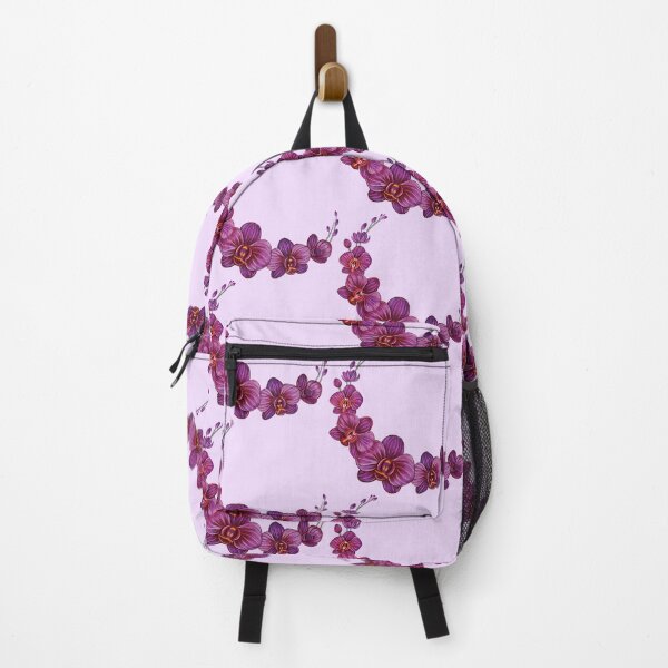 Item preview, Violet Moon Orchid Flower branch illustration designed and sold by Scarlet Swan.