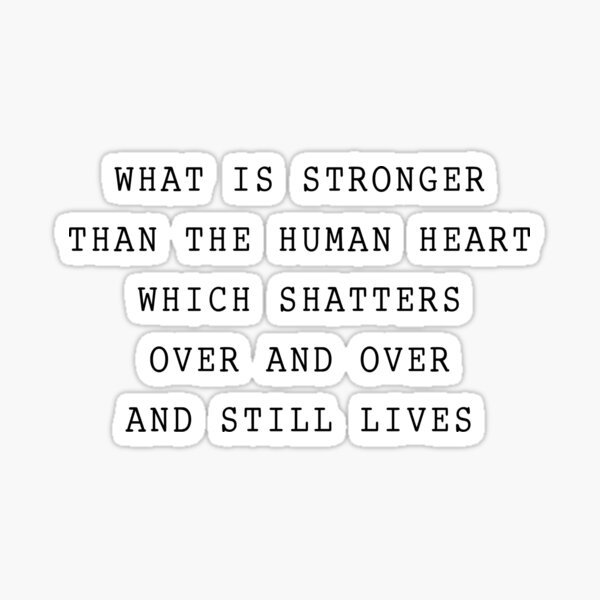 Item preview, what is stronger than the human heart designed and sold by corbrand.